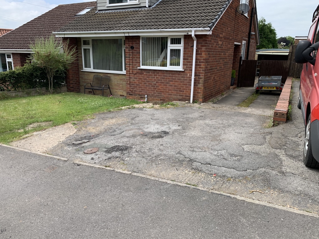 Southcave Driveway before